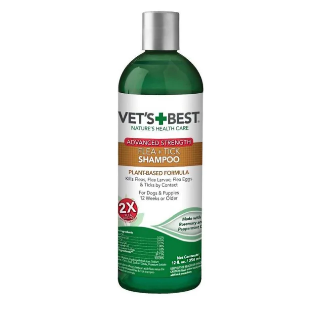 Шампунь VET`S BEST Flea&Tick Shampoo від бліх для собак, 355 мл