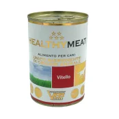 Консерва Healthy Meat монопротеиновая, паштет с телятиной, для собак, 400 г
