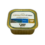 Консерва Healthy Meat монопротеиновая, паштет с рыбой, для собак, 150 г