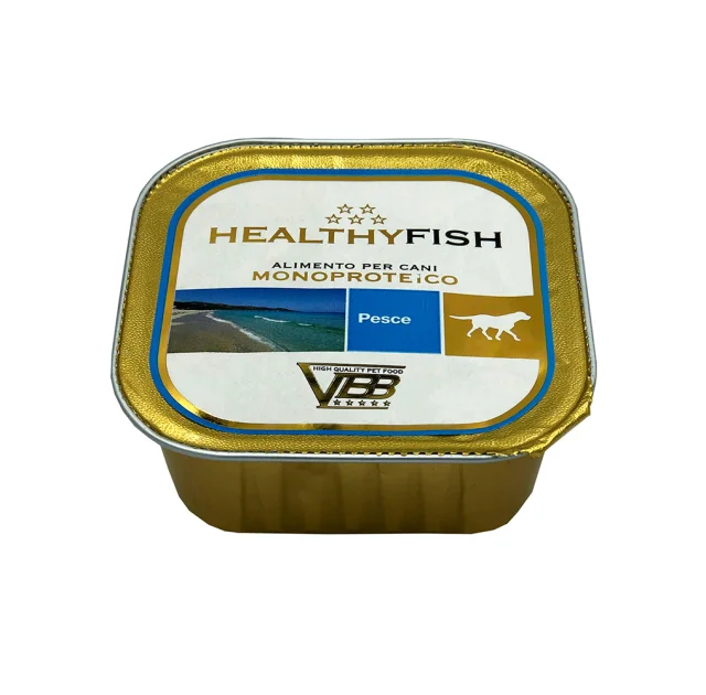Консерва Healthy Fish монопротеінова, паштет з рибою, для собак, 150 г