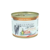 Консерва Healthy All Days монопротеиновая, паштет с курятиной, для кошек, 200 г