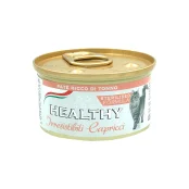 Консерва Healthy Irresistibili Capricci для стерилизованных кошек, паштет с тунцом, 85 г