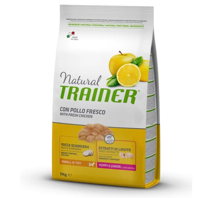 Повноцінний раціон Trainer Natural Super Premium для цуценят дрібних порід у віці від 1 до 10 місяців, 7 кг