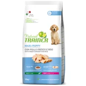 Корм Trainer Natural Super Premium Puppy Maxi для цуценят великих порід, до 8 місяців, для росту кісток, 12 кг