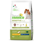 Корм Natural Trainer Dog Sensitive Plus для взрослых собак малых пород, монопротеиновый, с кониной, 2 кг