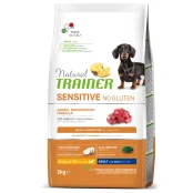 Корм Natural Trainer Dog Sensitive Small&Toy для взрослых собак мелких пород, с ягнёнком, 2 кг