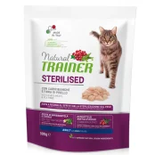 Корм Trainer Natural Super Premium для дорослих стерилізованих кішок від 1 року, з білим м'ясом, 300 г