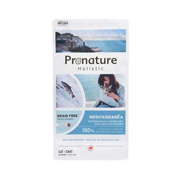 Корм Pronature Holistic Mediterranea для котів, беззерновий холістік, лосось з в'яленими томатами, 6 кг