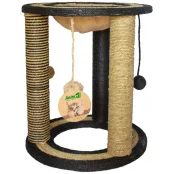 Когтеточка-лежанка AnimAll, круглая, сизаль, 45 см