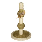 Когтеточка-столбик AnimAll, с мячиком, сизаль, 47 см