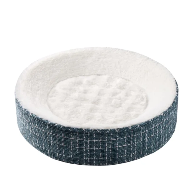 Кровать Petkit Deep Sleep Cat Bed для кошек, синий, 41×41×10 см