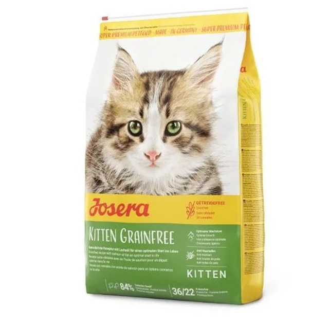 Сухой корм Josera Kitten Grainfree для котят, для беременных и лактирующих кошек, с курицей, 10 кг