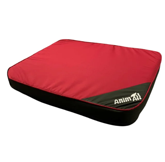 Лежанка AnimAll Max M HOT RED для собак і котів, червона, 95×60×8 см