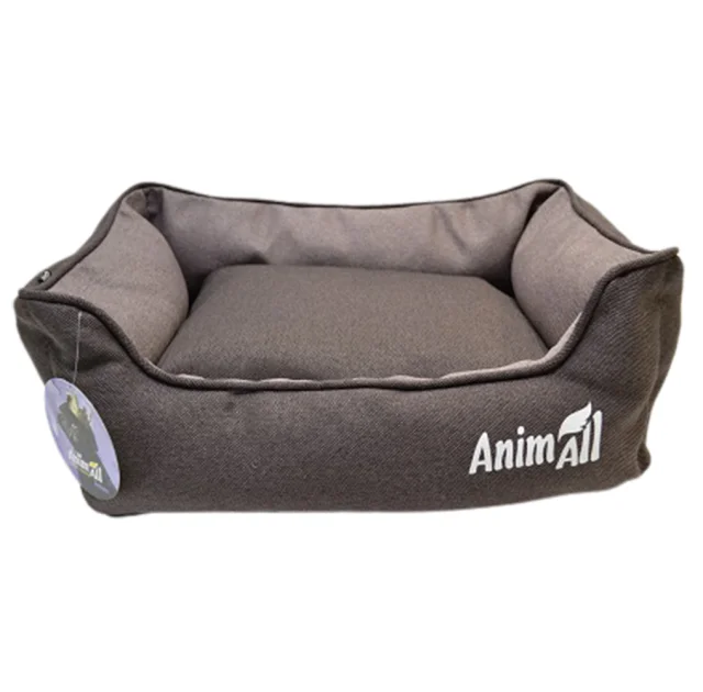 Лежанка AnimAll Gama M Mocco для собак і котів, мокко, 55×43×17 см