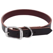 Нашийник Coastal Circle T Latigo Town для собак, коричневий, 60×2.5 см