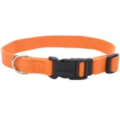Ошейник Coastal New Earth Soy Dog Collar для собак, оранжевый, 20-30×1.6 см