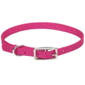 Нашийник Coastal Nylon Web для собак, нейлон, фламінго, 25×1 см