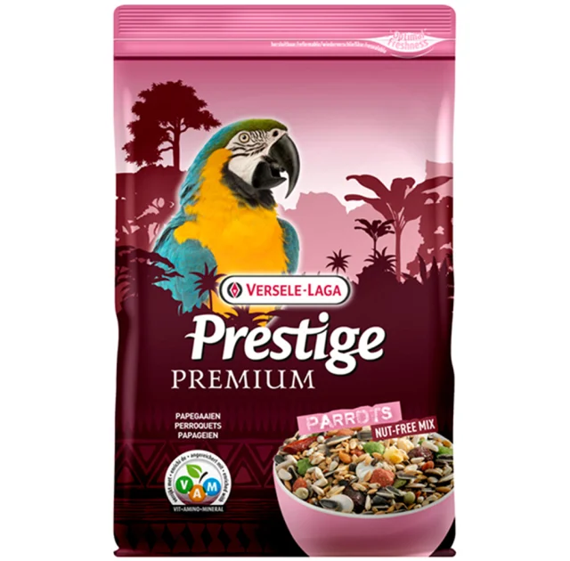 Корм Versele-Laga Prestige Premium Parrots для великих папуг, 5 кг