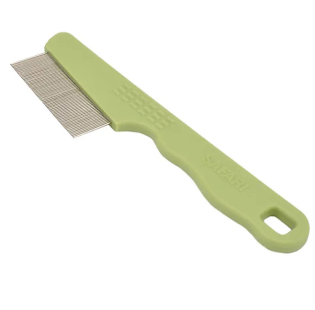 Расчёска Safari Dog Flea Comb для собак с длинной шерстью, от блох, 15.9×4.1 см