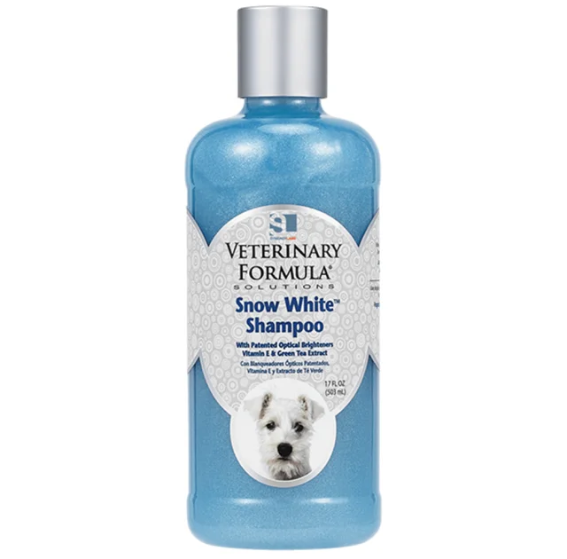 Шампунь Veterinary Formula Snow White Shampoo для собак і котів зі світлою шерстю, 45 мл