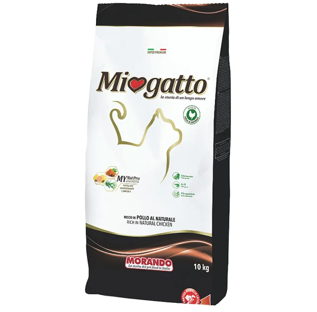Сухой корм Morando MioGatto Junior для котят от 1 до 12 мес, с курицей, 10 кг