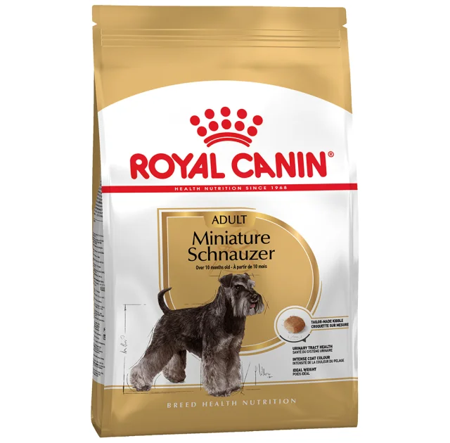 Сухой корм Royal Canin Miniature Schnauzer Adult для собак породы миниатюрный шнауцер, 3 кг