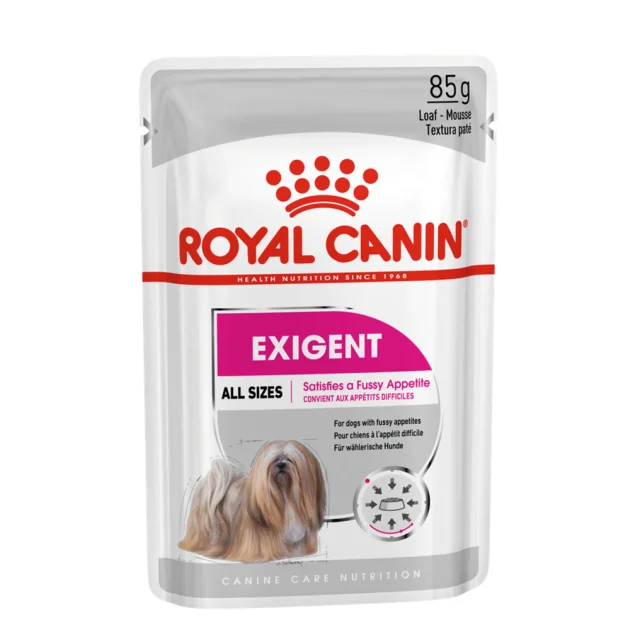 Вологий корм Royal Canin Exigent Adult паштет, для дорослих собак вибагливих у харчуванні, 85 г