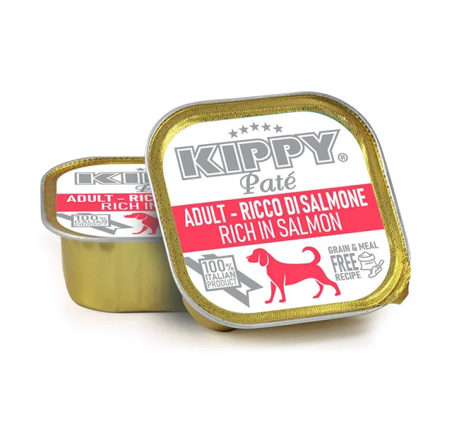 Консерви Kippy Pate Salmon Adult для дорослих собак, паштет з лососем, 150 г
