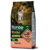 Сухой корм Monge Cat Be Wild Gr.Free для взрослых кошек, с лососем, 1.5 кг