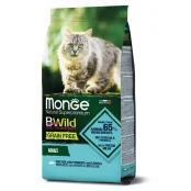 Сухой корм Monge Cat Be Wild Gr.Free для взрослых кошек, с треской, 1.5 кг