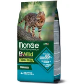 Сухой корм Monge Cat Be Wild Gr.Free Sterilised для стерилизованных кошек, с тунцом, 1.5 кг
