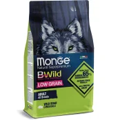 Сухий низькозерновий корм Monge Dog Be Wild Low Grain для собак, з м'ясом дикого кабана, 2.5 кг