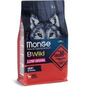 Сухий низькозерновий корм Monge Dog Be Wild Low Grain для собак, з олениною, 2.5 кг