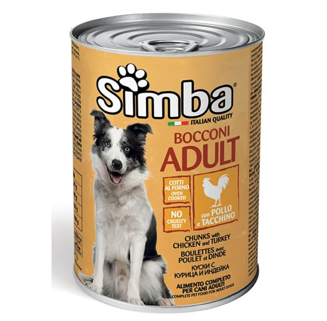 Консервы Simba Dog Wet для собак, курица с индейкой, 415 г