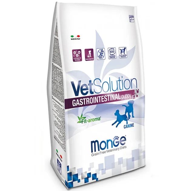 Сухой корм Monge VetSolution Gastrointestinal Puppy canine для щенков с проблемами с пищеварением, 5 кг