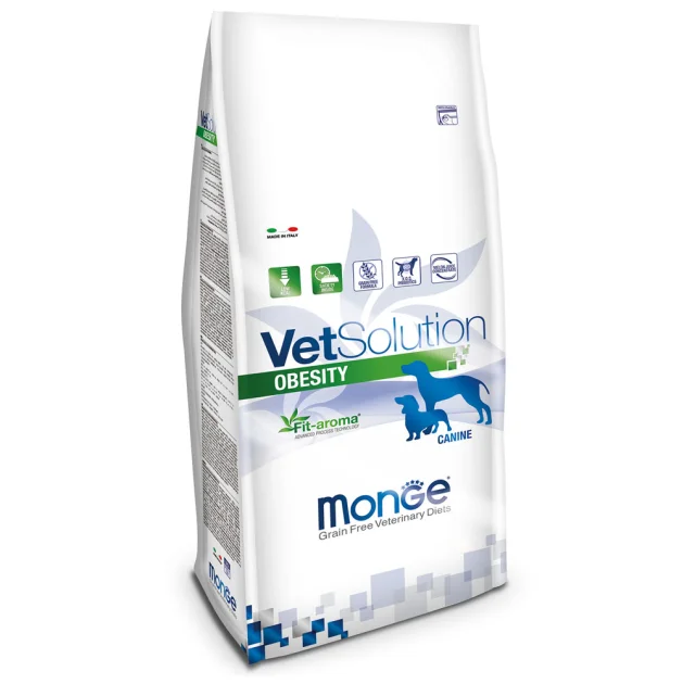 Сухой корм Monge VetSolution Obesity canine для собак с лишним весом, 12 кг