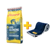 Сухой корм Josera Adult Hypoallergenic для взрослых собак, 15 кг, плед в подарок