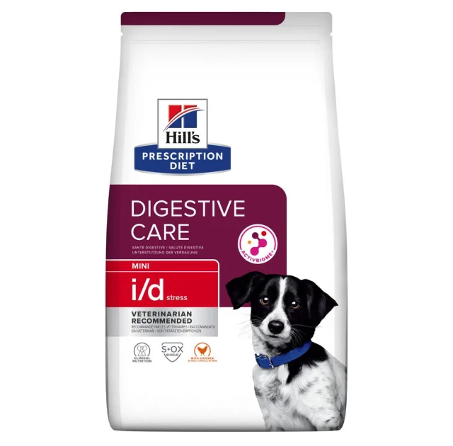 Сухой корм Hill's Canine I/D Stress Mini, для маленьких собак, при нарушениях ЖКТ от стресса, 1 кг