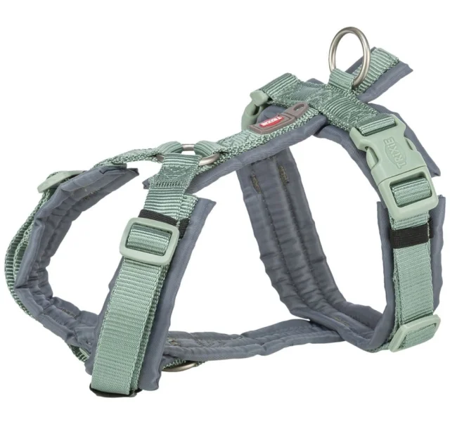 Шлея Trixie "Premium trekking" шалфей/графит, S-M: 44-53 см/20 мм