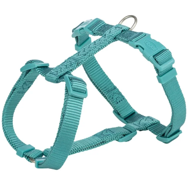 Н-шлея Trixie "Premium", аква, XS-S: 30-44 см/10 мм
