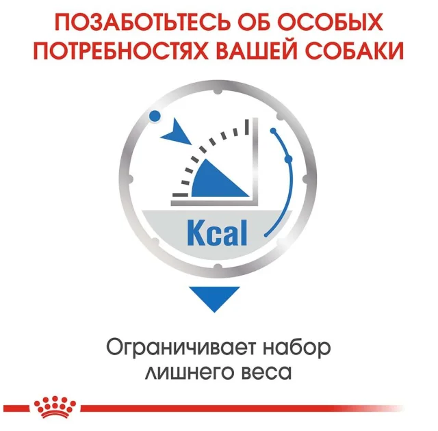 Вологий корм Royal Canin Light Weight Care для собак схильних до ожиріння, паштет, 85 г