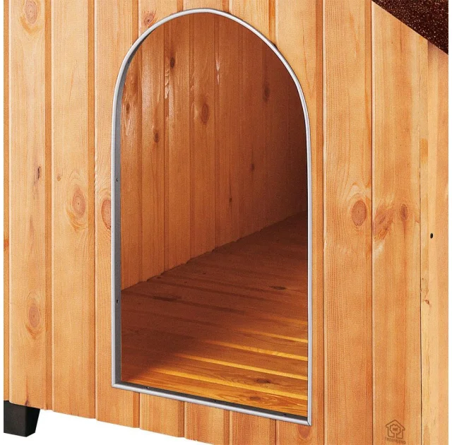 Дерев'яна будка Ferplast Domus Medium для собак, 73x85x67,5 см