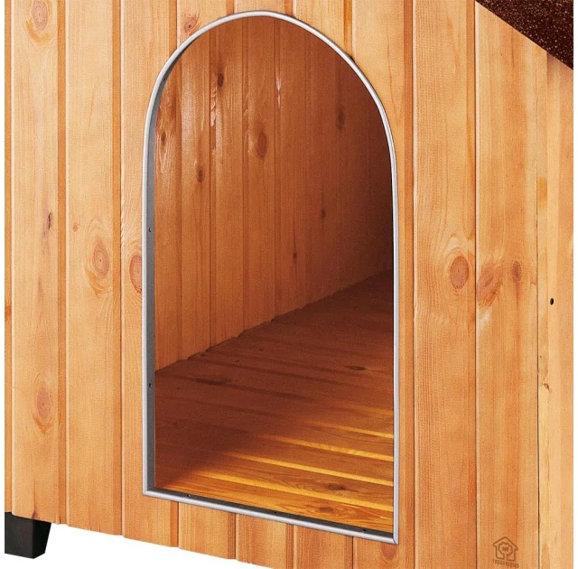 Дерев'яна будка Ferplast Domus Extra Large для собак, 93,5x113,5x90,5 см
