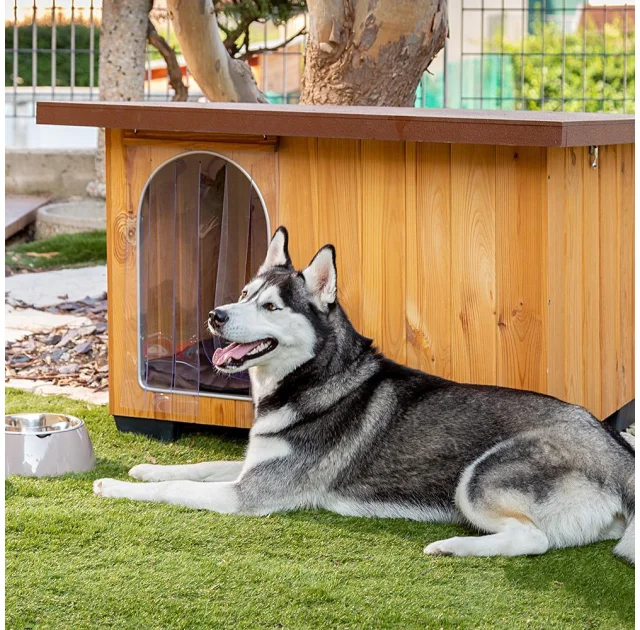 Дерев'яна будка Ferplast Baita 120 для собак, 141х86.5х87 см