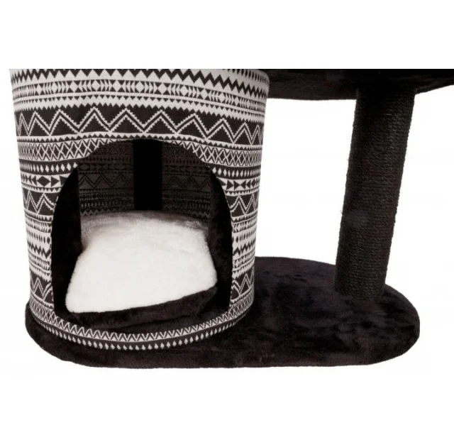 Игровой комплекс Trixie Giada для кошек, 112×65×38 см, черная