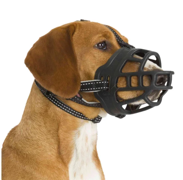 Намордник Trixie Flex, для собак, 26 см, черный
