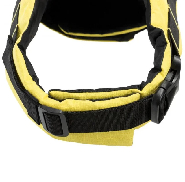 Спасательный жиллет Trixie М для собак, 45 см, желто-черный