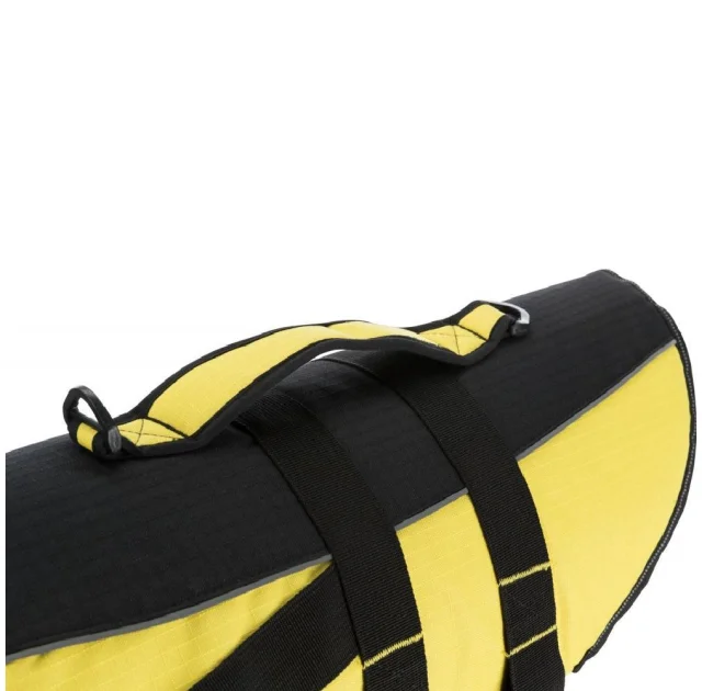 Спасательный жиллет Trixie XL для собак, 65 см, желто-черный