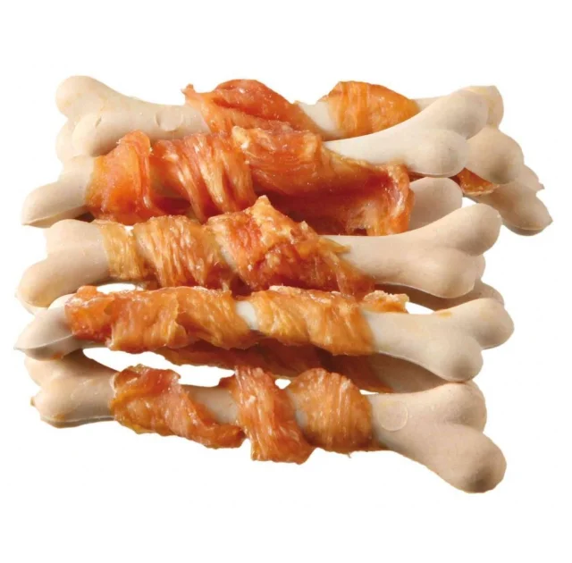 Ласощі Trixie Chickies для собак, кальцій з курячою грудкою, 100 г
