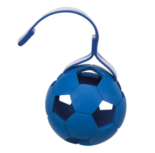 Мяч с шипами на ремне Trixie для собак, резина, 11 см, 30 см